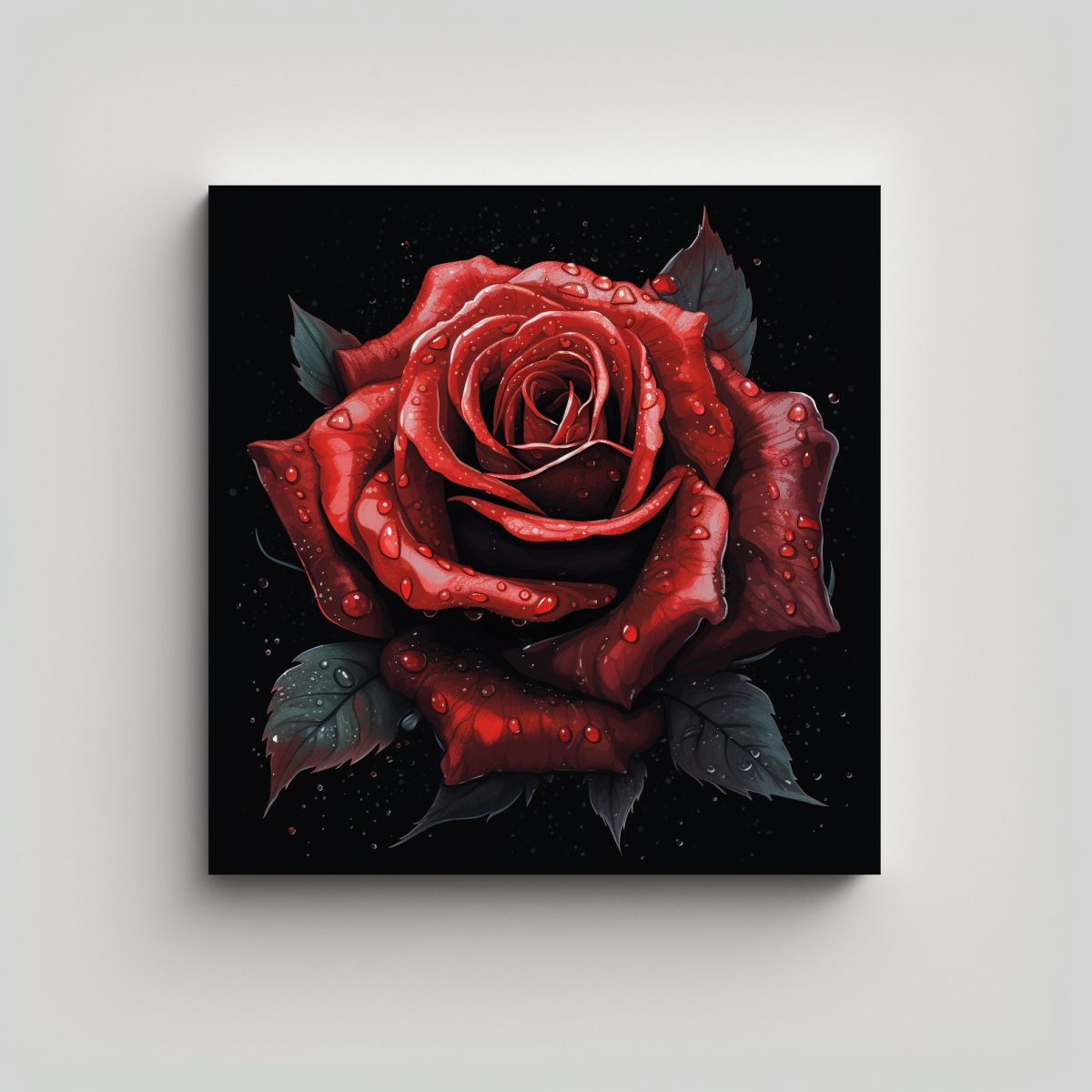 GENERICO - Ali Taylor Rosa Claro Diseño Innovador En Fondo 80x80 Cm