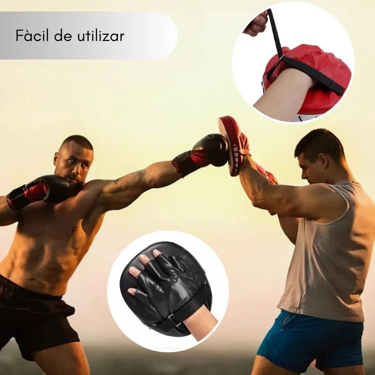 GENERICO - Foco Boxeo Almohadilla Entrenamiento Artes Marciales