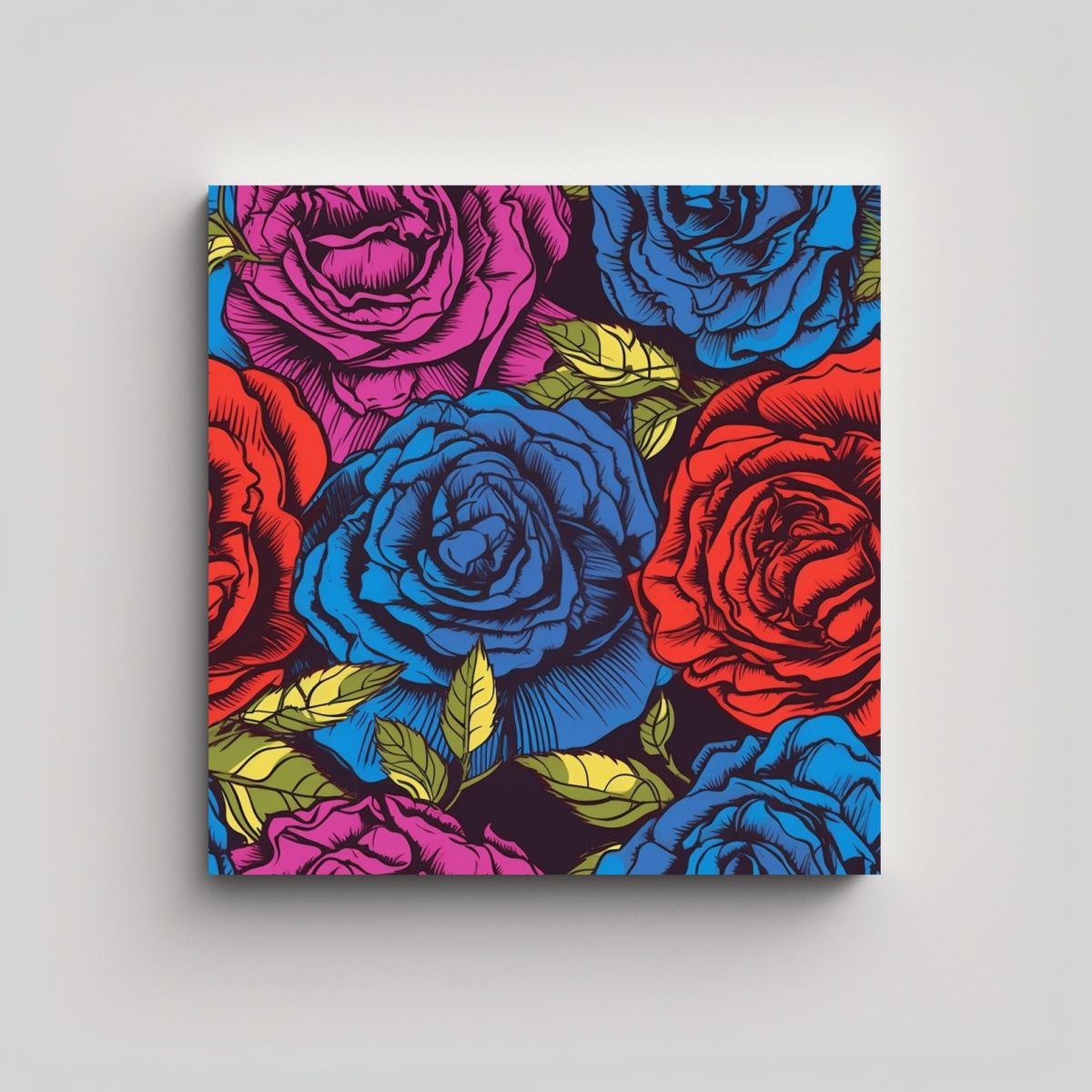 GENERICO - Cuadro Espectacular De Cocina Retrocede En 90x90 Cm