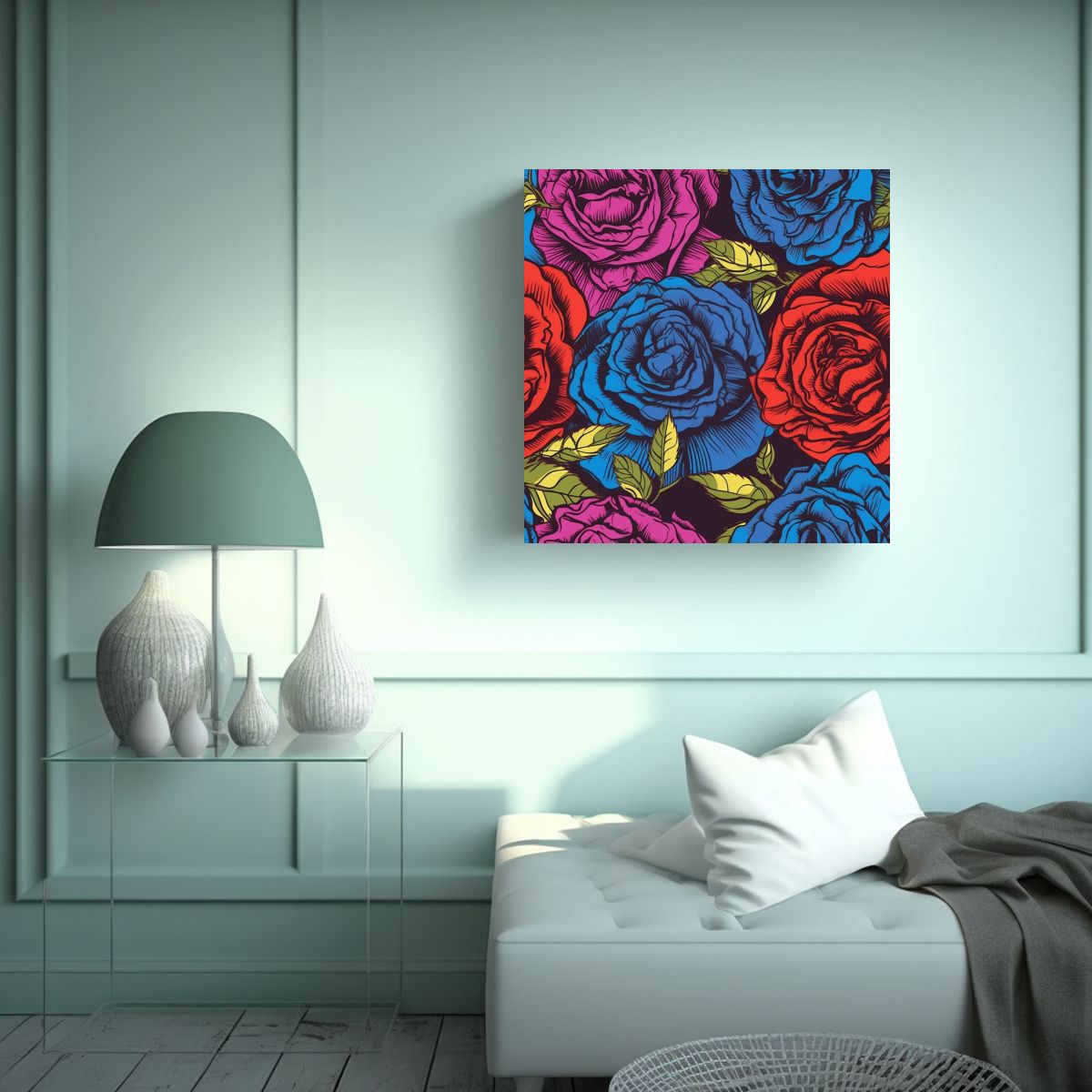 GENERICO - Cuadro Espectacular De Cocina Retrocede En 90x90 Cm