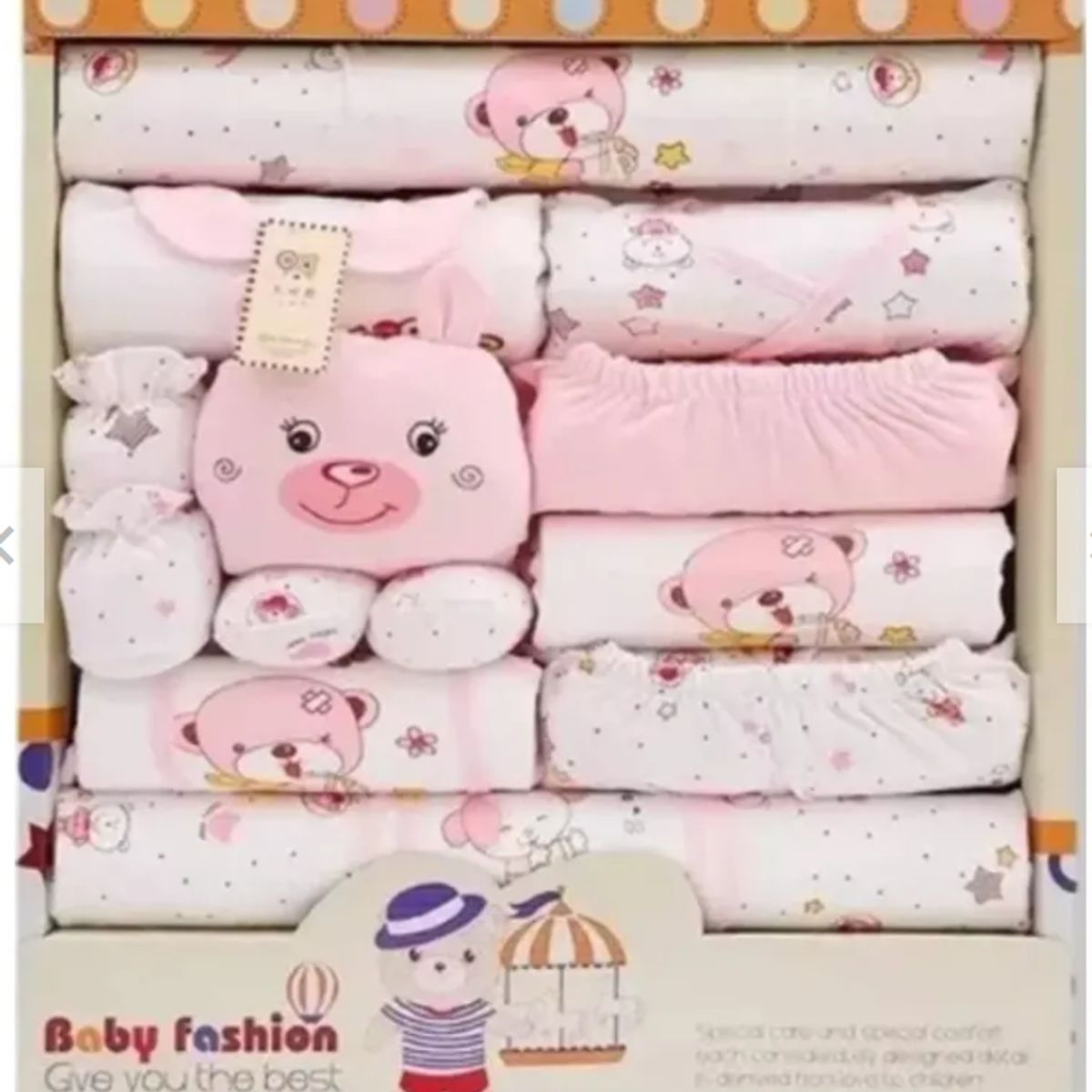 GENERICO - Ajuar Ropa Bebe Recién Nacido De 0 A 3 Meses Pack 18 Piezas