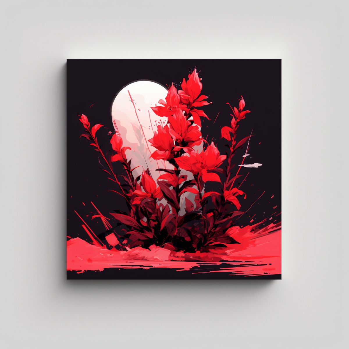 GENERICO - Cuadros Decorativos De Hierbas De Salvia En 80x80 Cm