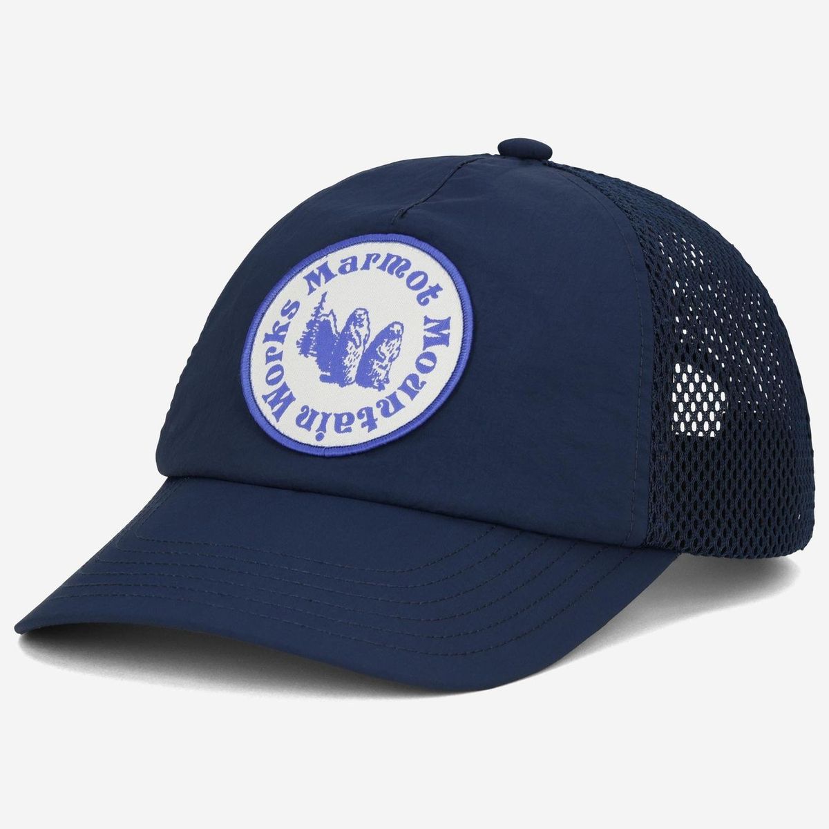 MARMOT - Jockey Unisex Marmot Alpine Soft Mesh Trucker Azul