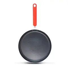 WENS - Sartén Panquequera Aluminio Antiadherente 25cm Roja