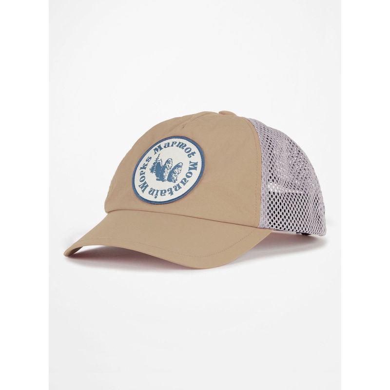 MARMOT - Jockey Unisex Alpine Soft Mesh Trucker Beige Marmot