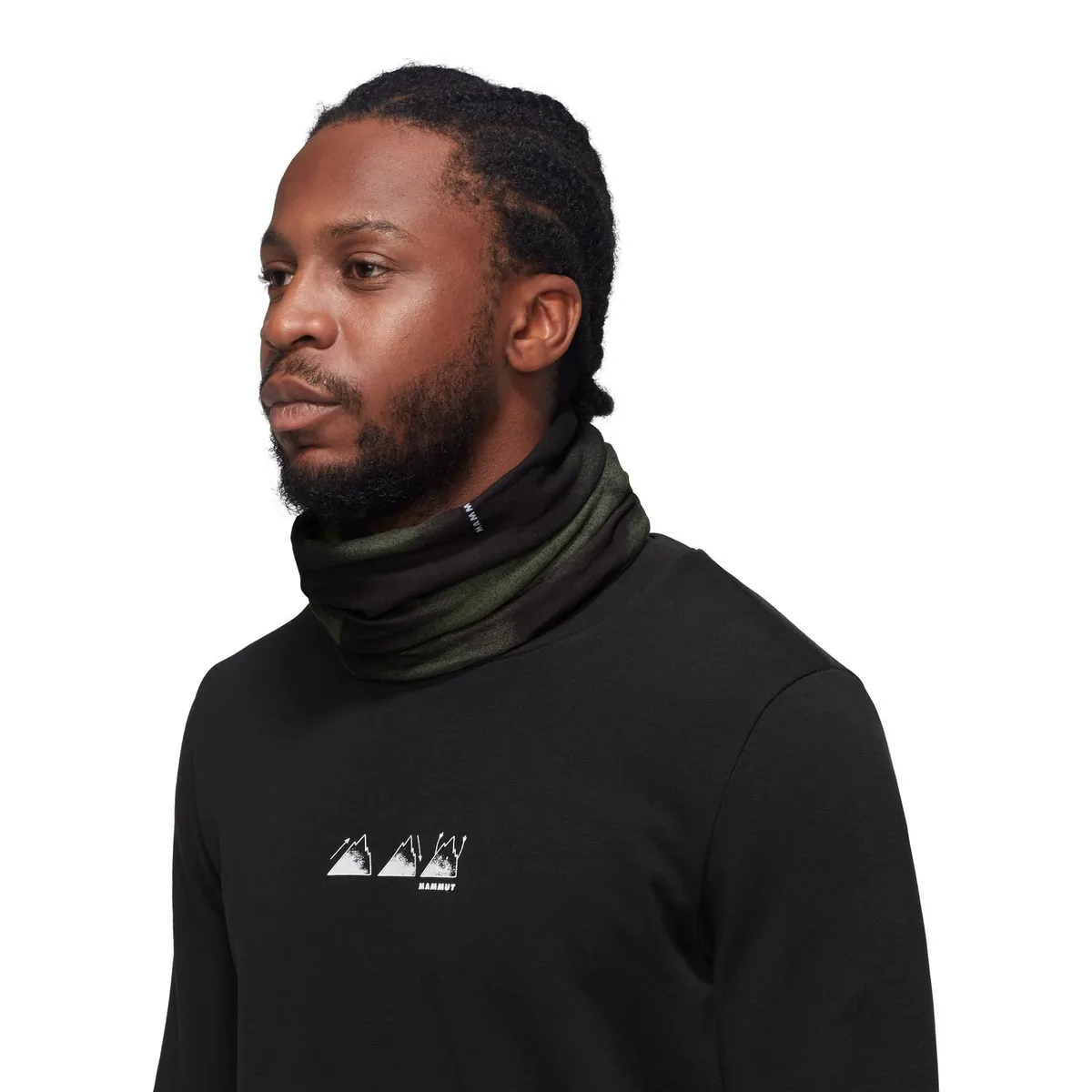 MAMMUT - Cuello Unisex Fleece Verde Mammut