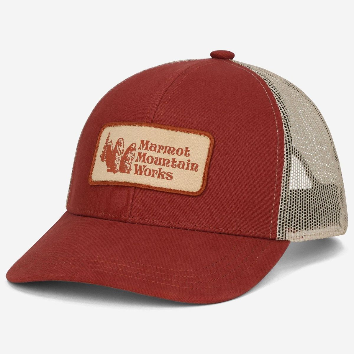 MARMOT - Jockey Unisex Retro Trucker Rojo Marmot