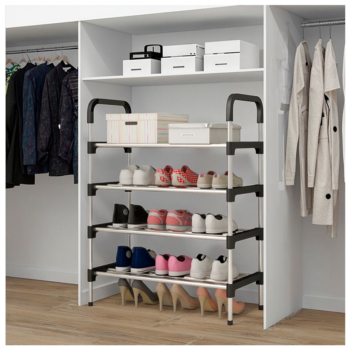 IRM - Organizador De Zapatos Zapatero Armable Ordenador 15 Pares