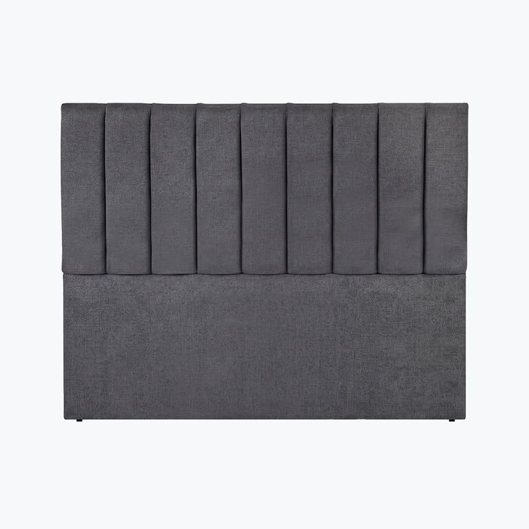 Respaldo de cama king Tubular Gris
