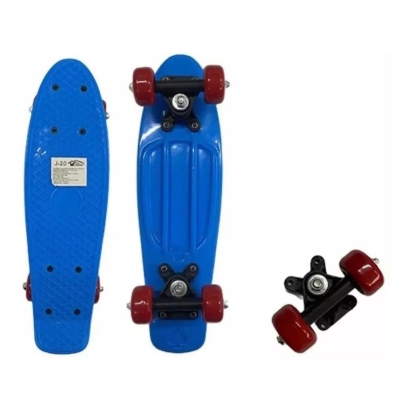 GENERICO - Skate Patineta Multicolor Para Niños Y Niñas 40kg