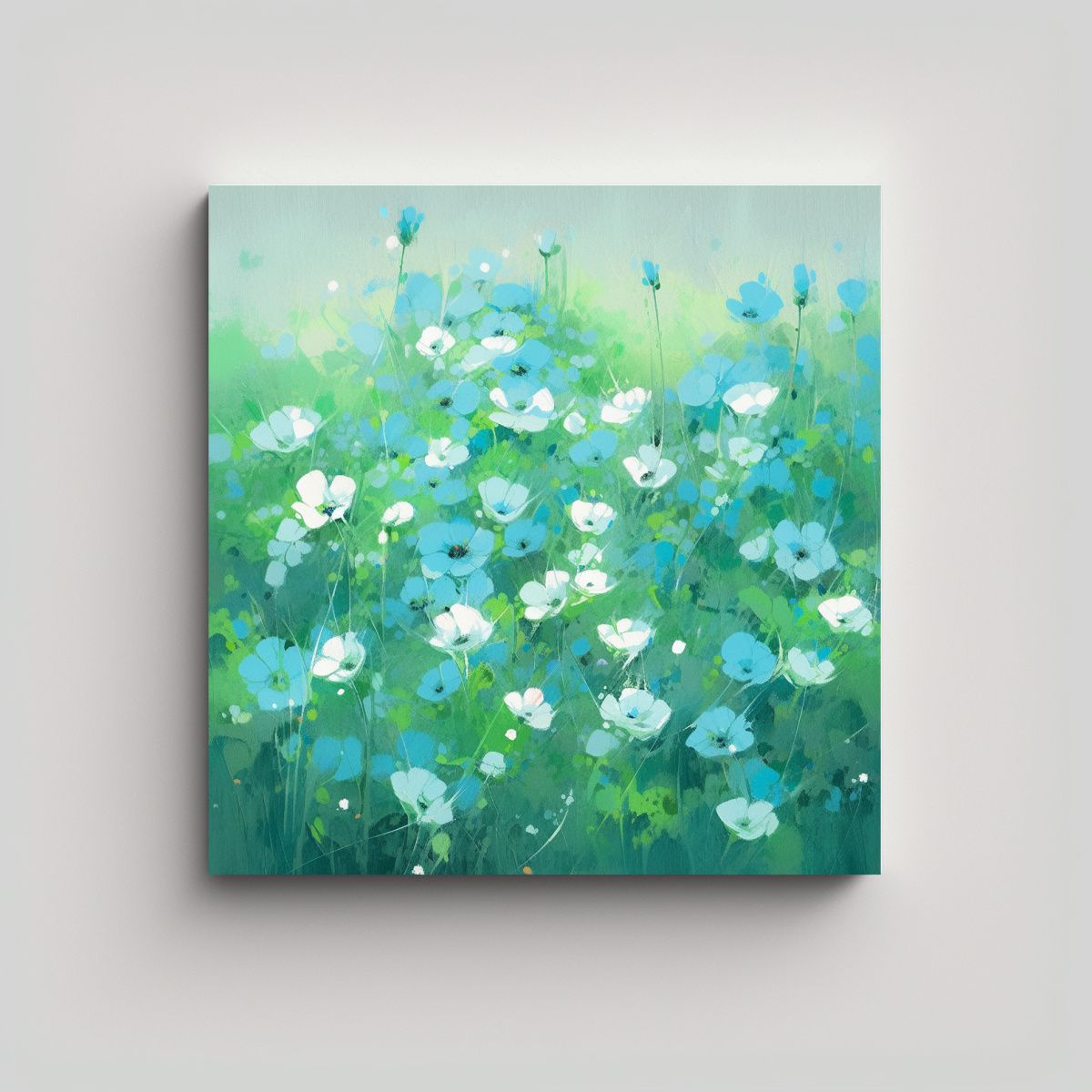 GENERICO - Arte De Pared Abstracción Simplicidad Pintura En 80x80 Cm