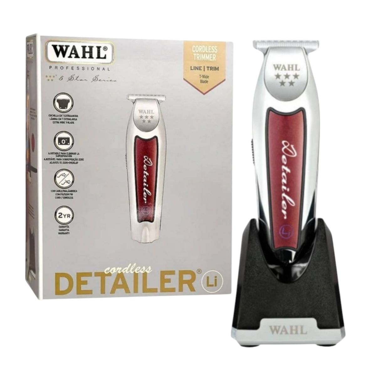 WAHL - Maquina Cortapelo Wahl Cordless Detailer Li Inalambrica