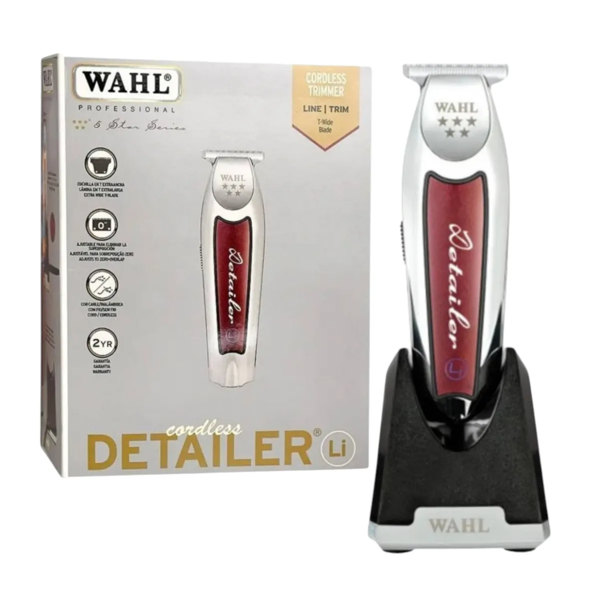 WAHL - Maquina Cortapelo Wahl Cordless Detailer Li Inalambrica