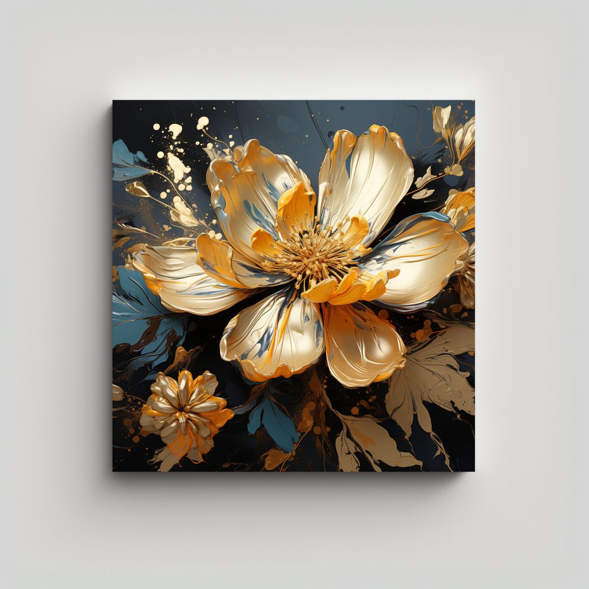 GENERICO - Pintura Decorativa Estilo Galería Bonito En 80x80 Cm