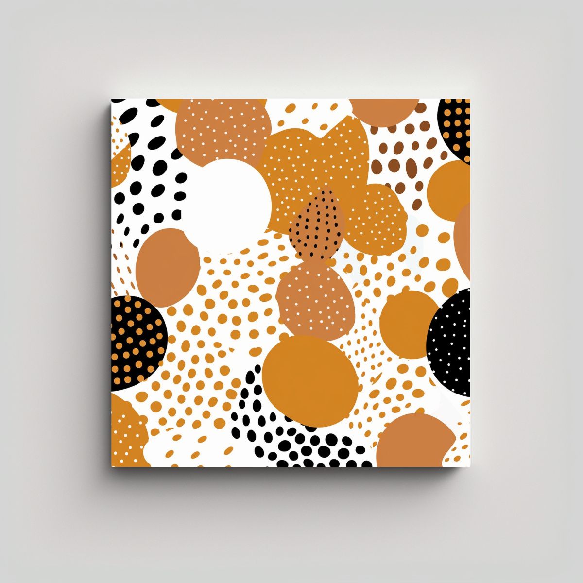 GENERICO - Cuadro Vintage Minimalista Con Patrones 70x70 Cm