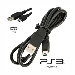 OEM - Cable mini USB V3 para Control Playstation Joystick Ps3, cámara, micrófono, otros