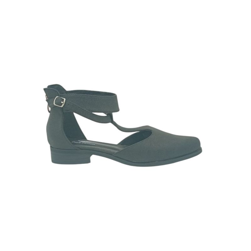 HERIEL - Zapato Negro Bajo Mujer
