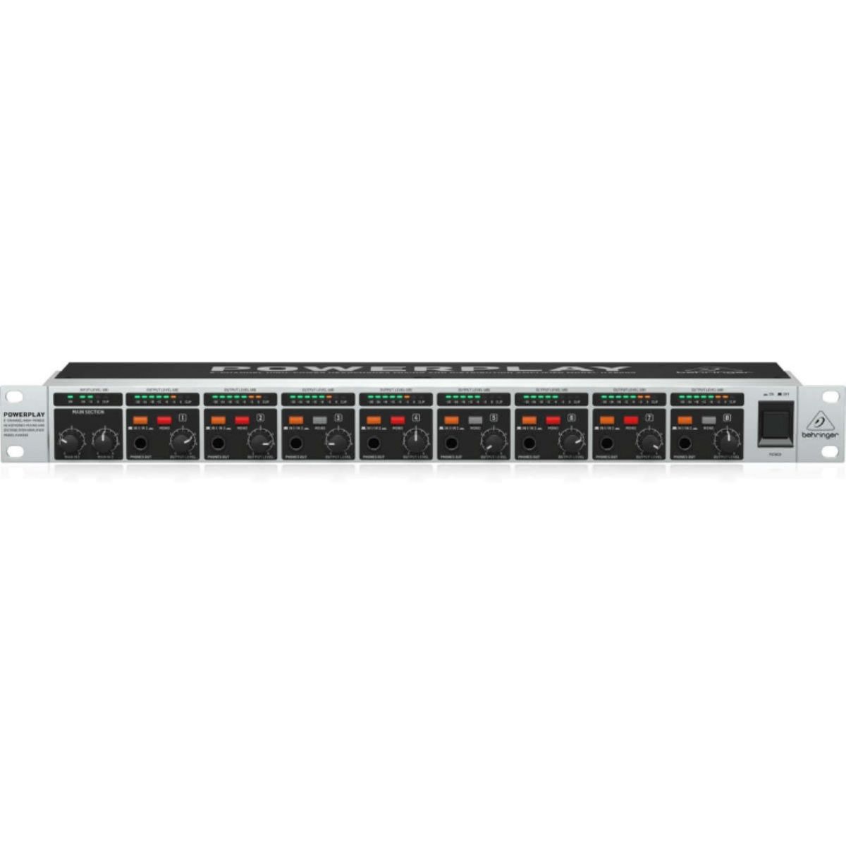 BEHRINGER - Amplificador De Audifonos De 8 Canales Behringer HA-8000