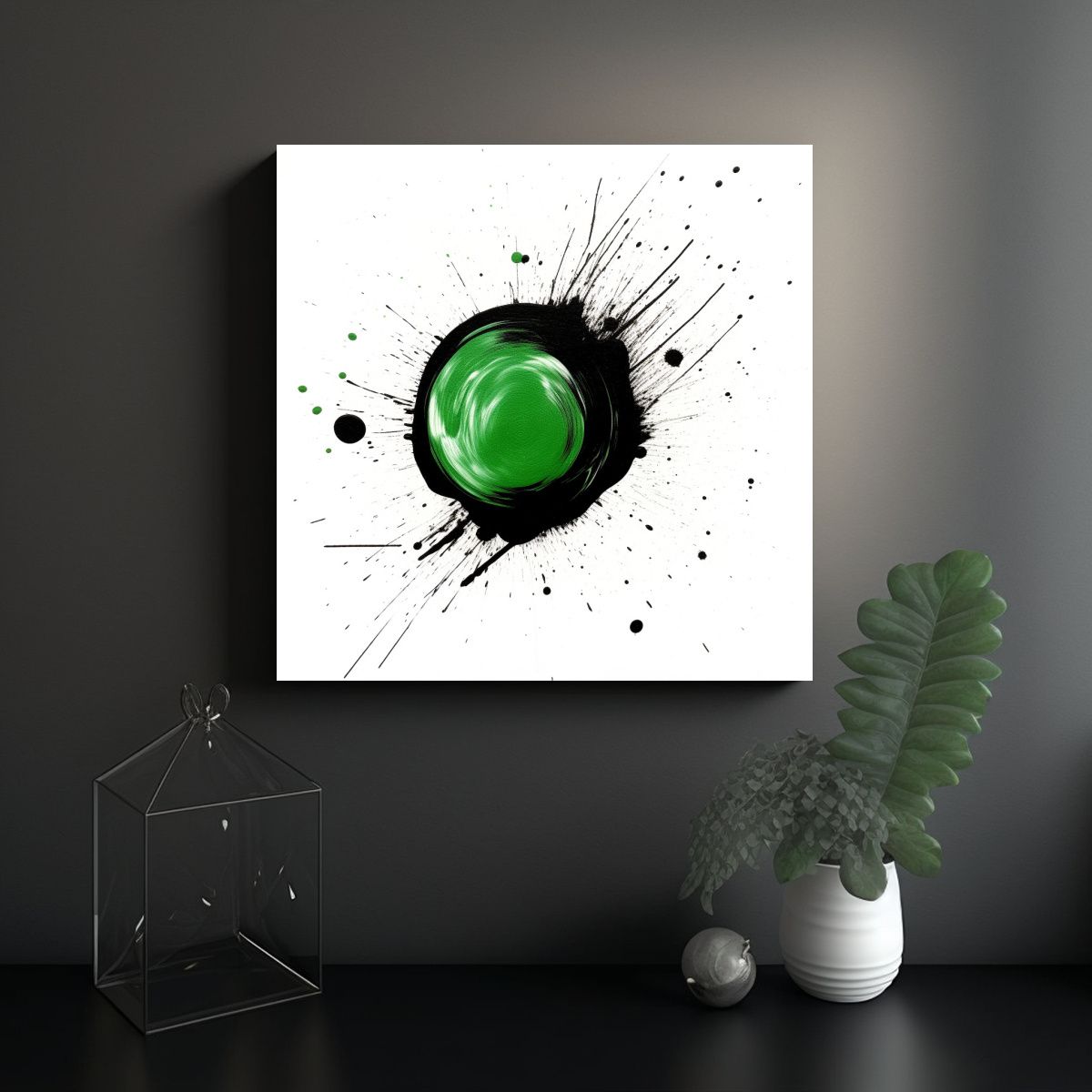 GENERICO - Pinturas De Decoración En Estilo Boceto De 90x90 Cm.