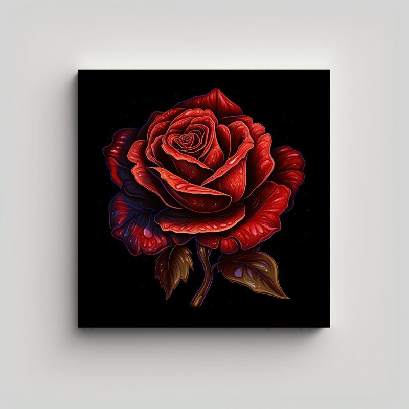 GENERICO - Cuadro Decorativo Jones Diseño Gráfico Con 90x90 Cm