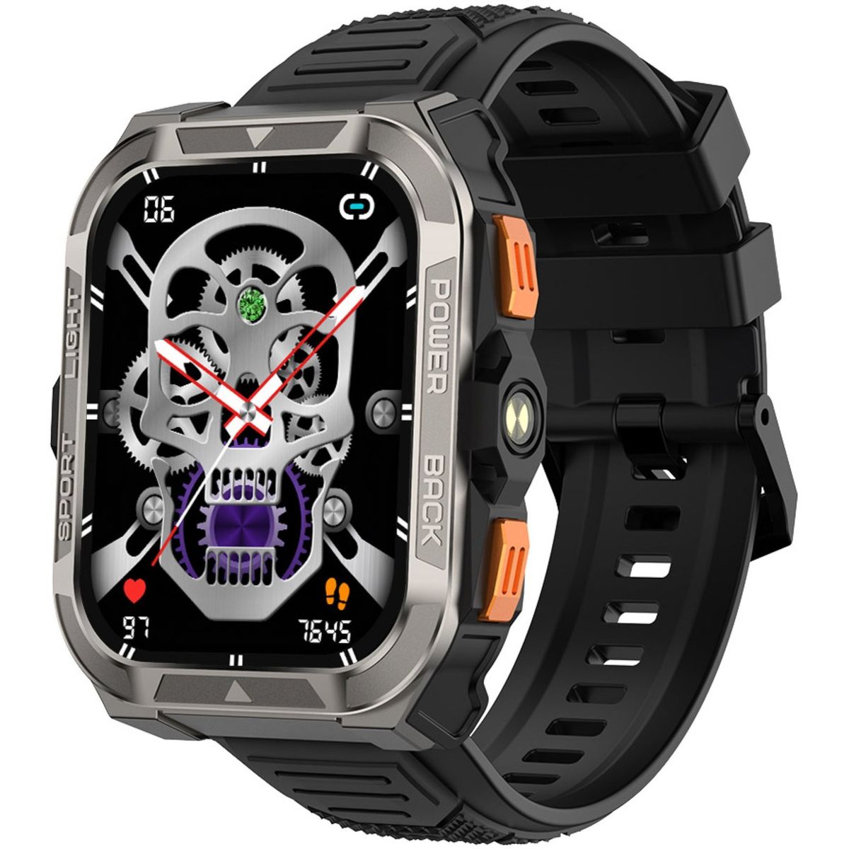 BLACKVIEW - Blackview W80 Pro Smartwatch Reloj Rugerizado Batería 20 días Militar