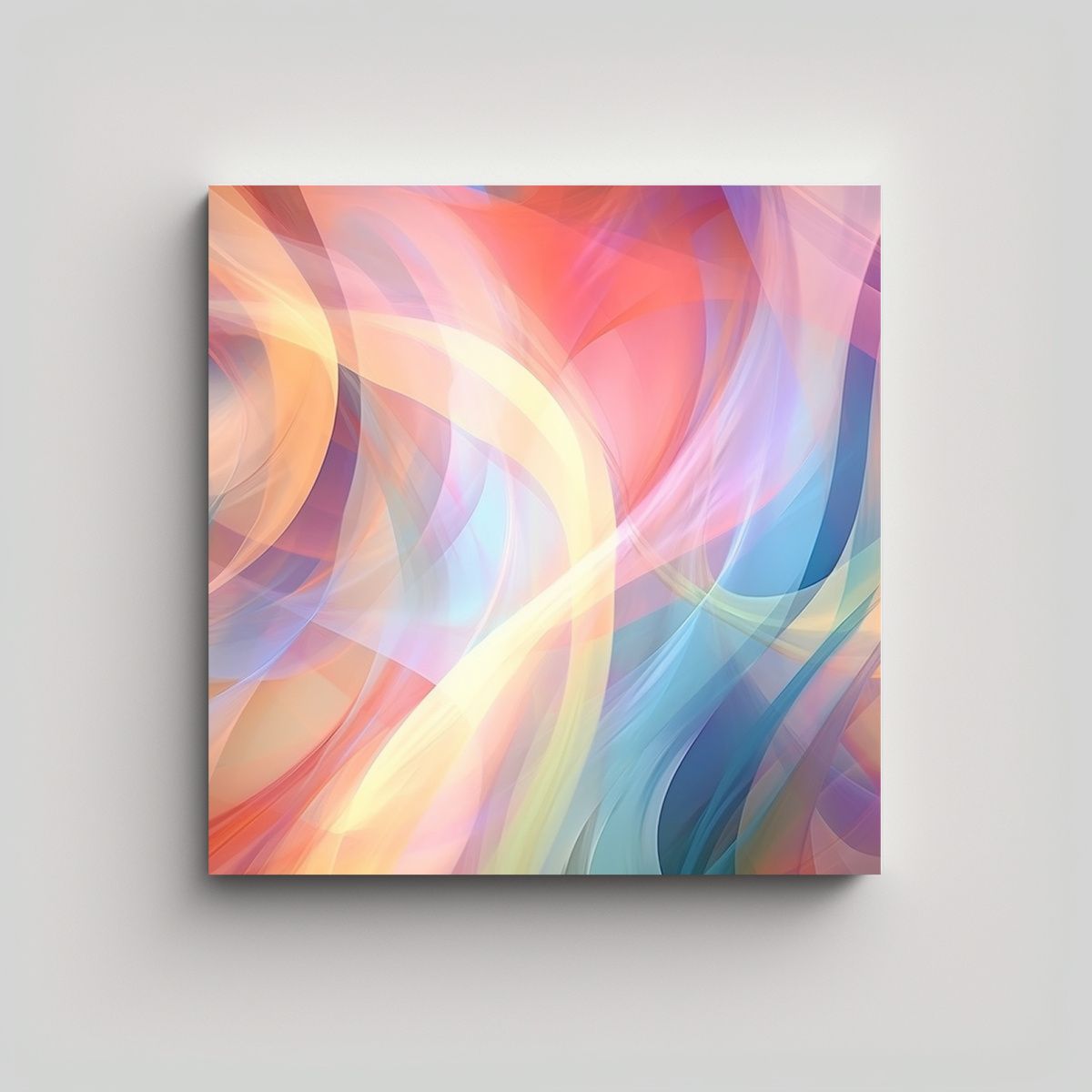 GENERICO - Pinturas Abstractas Para Decoración De 80x80 Cm