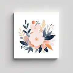 GENERICO - Vector Estilo Simple Elegante Moderno Pastel 90x90 Cm