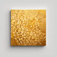 GENERICO - Cuadro Decorativo Vida En Granos De Cebada 70x70 Cm