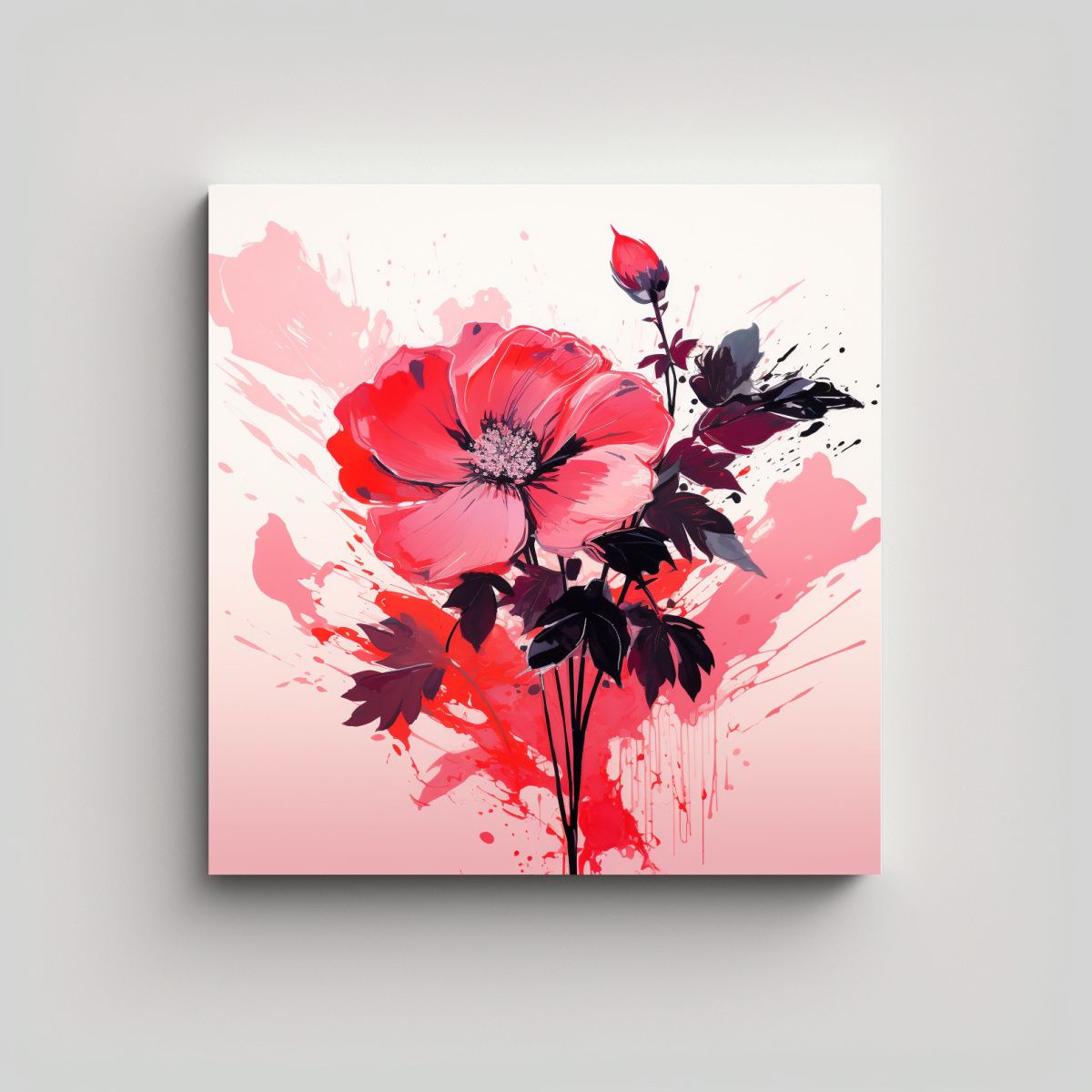 GENERICO - Pinturas Decorativas Con Ambiente Neonoir En 70x70 Cm