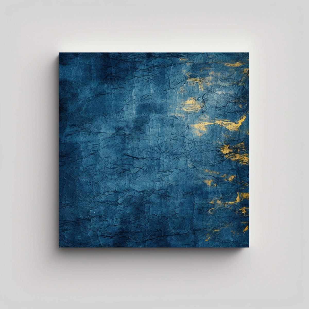 GENERICO - Fondo Abstracto Navy Blue Para Decoración Canva 70x70 Cm