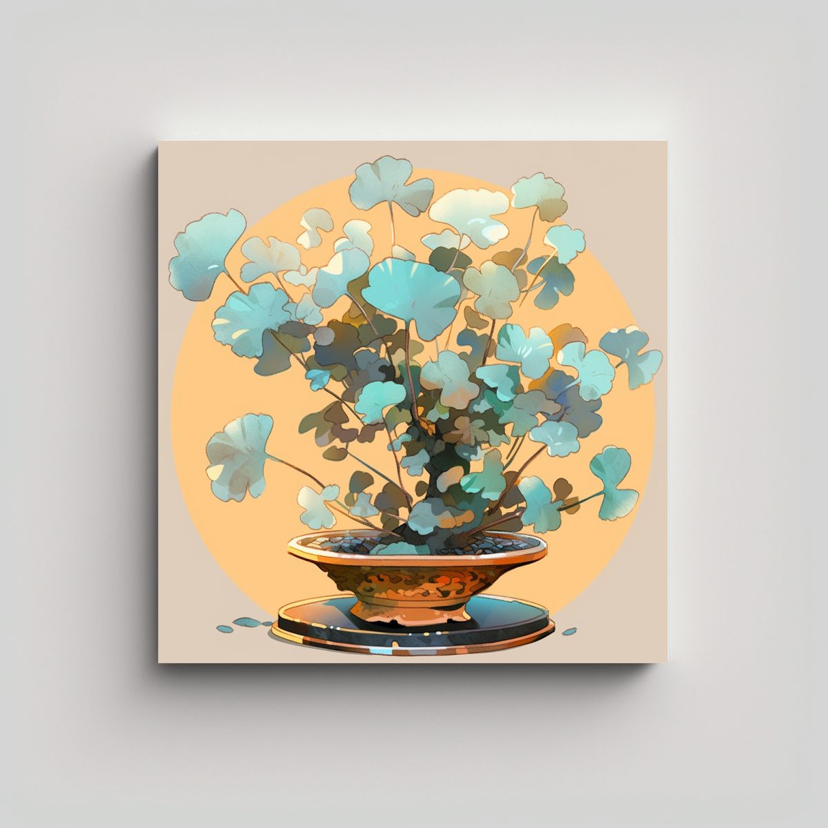 GENERICO - Pinturas Decorativas De Atmósfera Neonoir Con 80x80 Cm