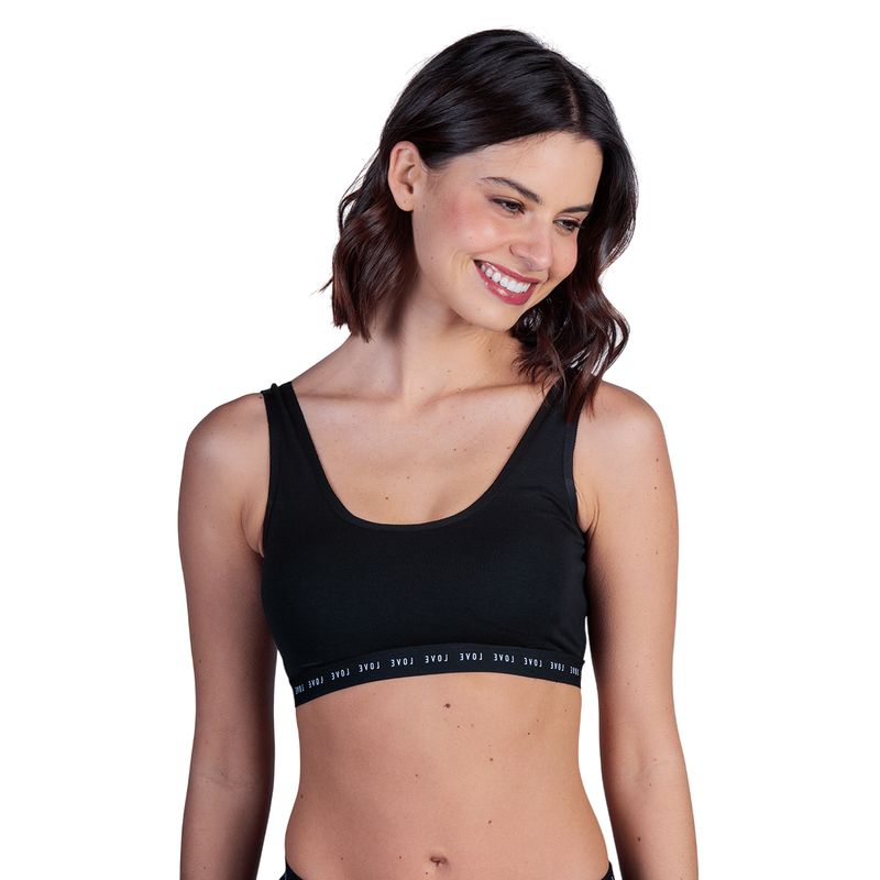 LADY GENNY - Top Deportivo Algodón Spandex