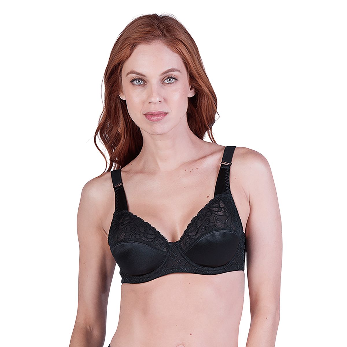 LADY GENNY - Sostén Encaje Y Microfibra Copa C