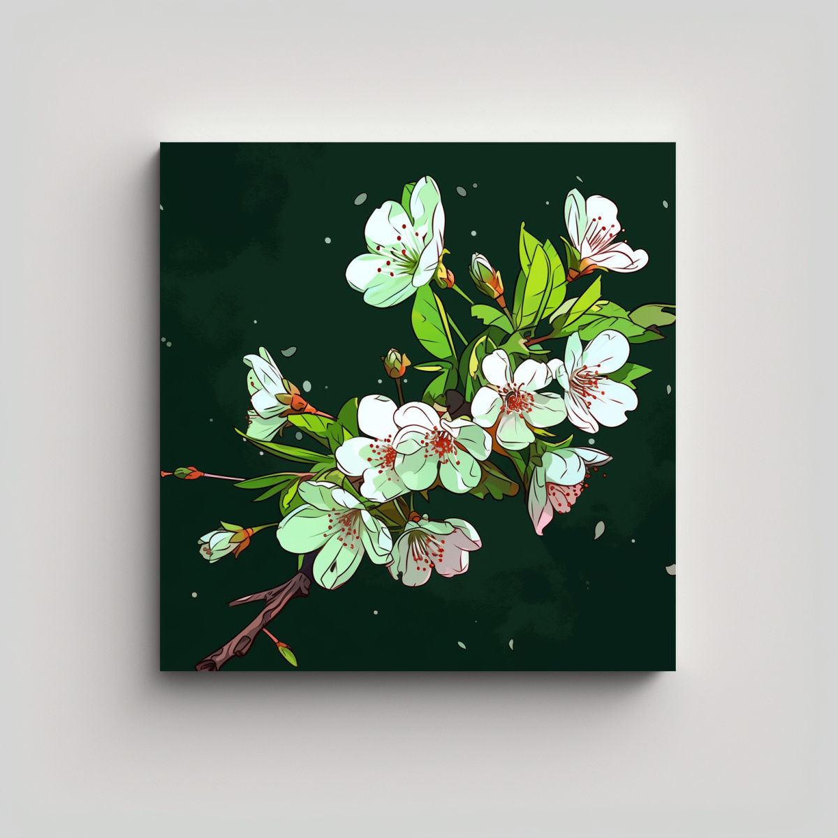 GENERICO - Pinturas Decorativas De Lienzo En Forma De 80x80 Cm