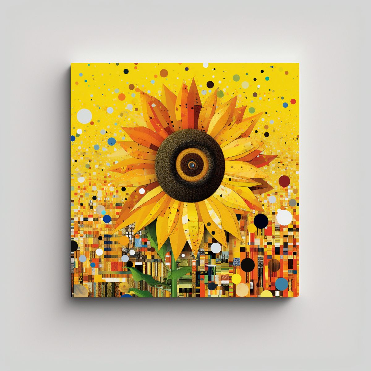 GENERICO - De Colorear Con Arte De Pared En Estilo Dan 70x70 Cm