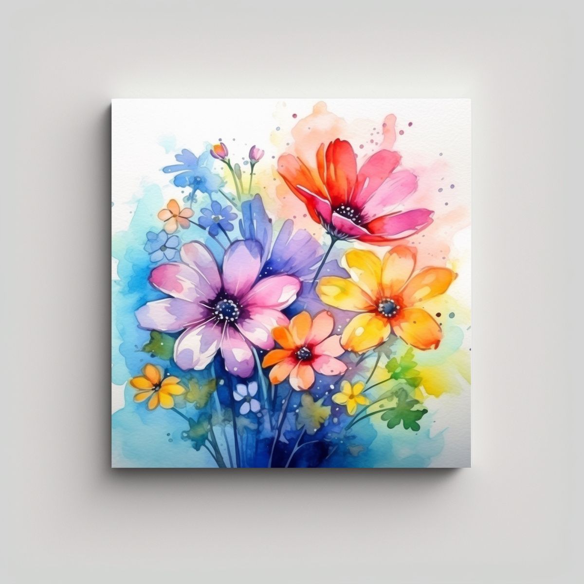 GENERICO - Cuadros Decorativos 4K Fotografía Elegante En 80x80 Cm