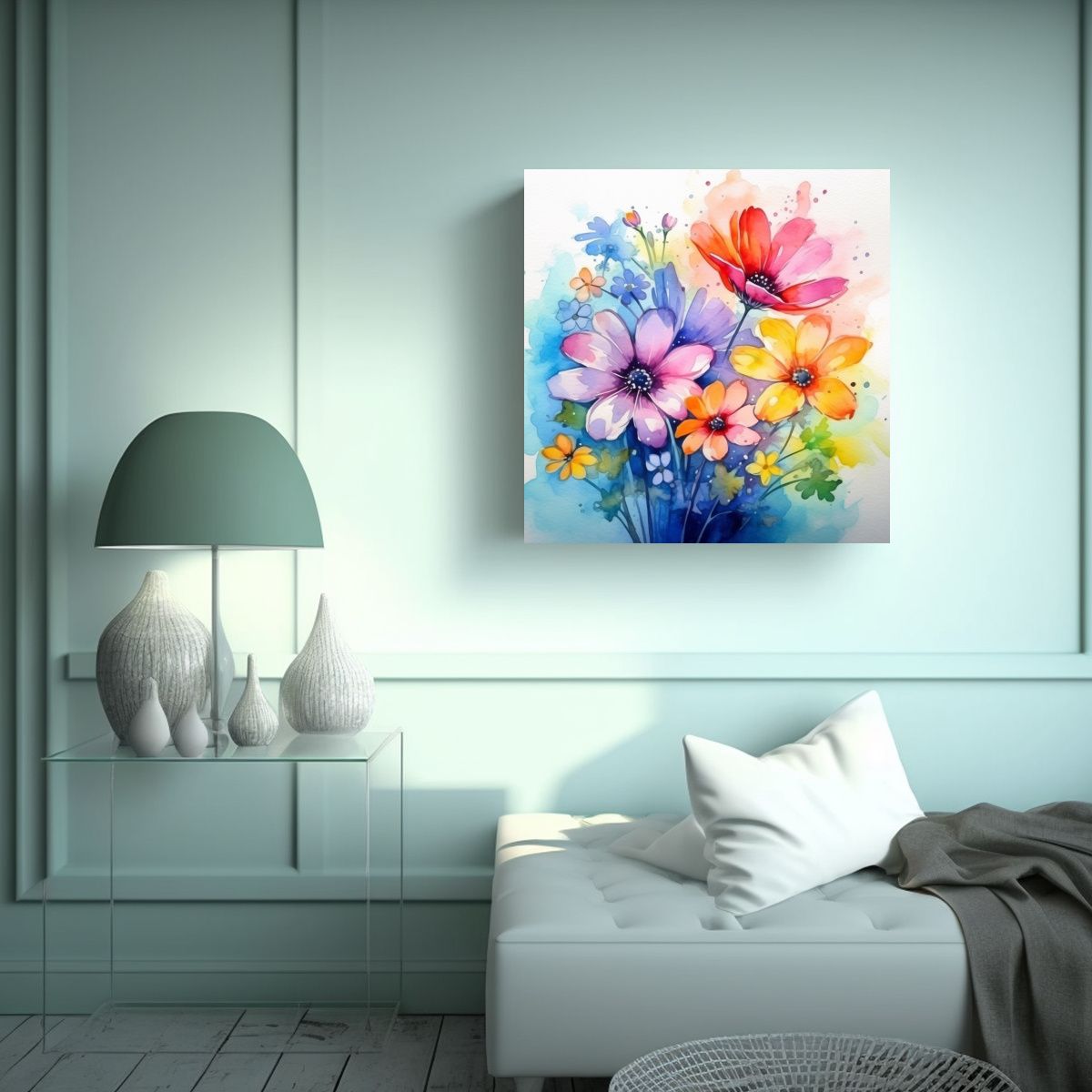 GENERICO - Cuadros Decorativos 4K Fotografía Elegante En 80x80 Cm