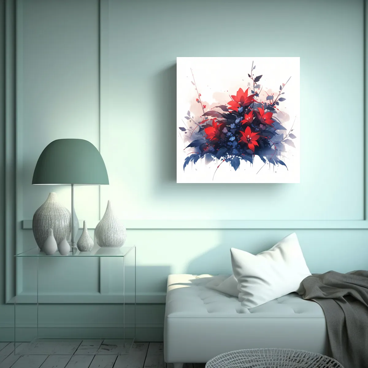 GENERICO - Pinturas Decorativas Con Textura En Estilo 80x80 Cm.