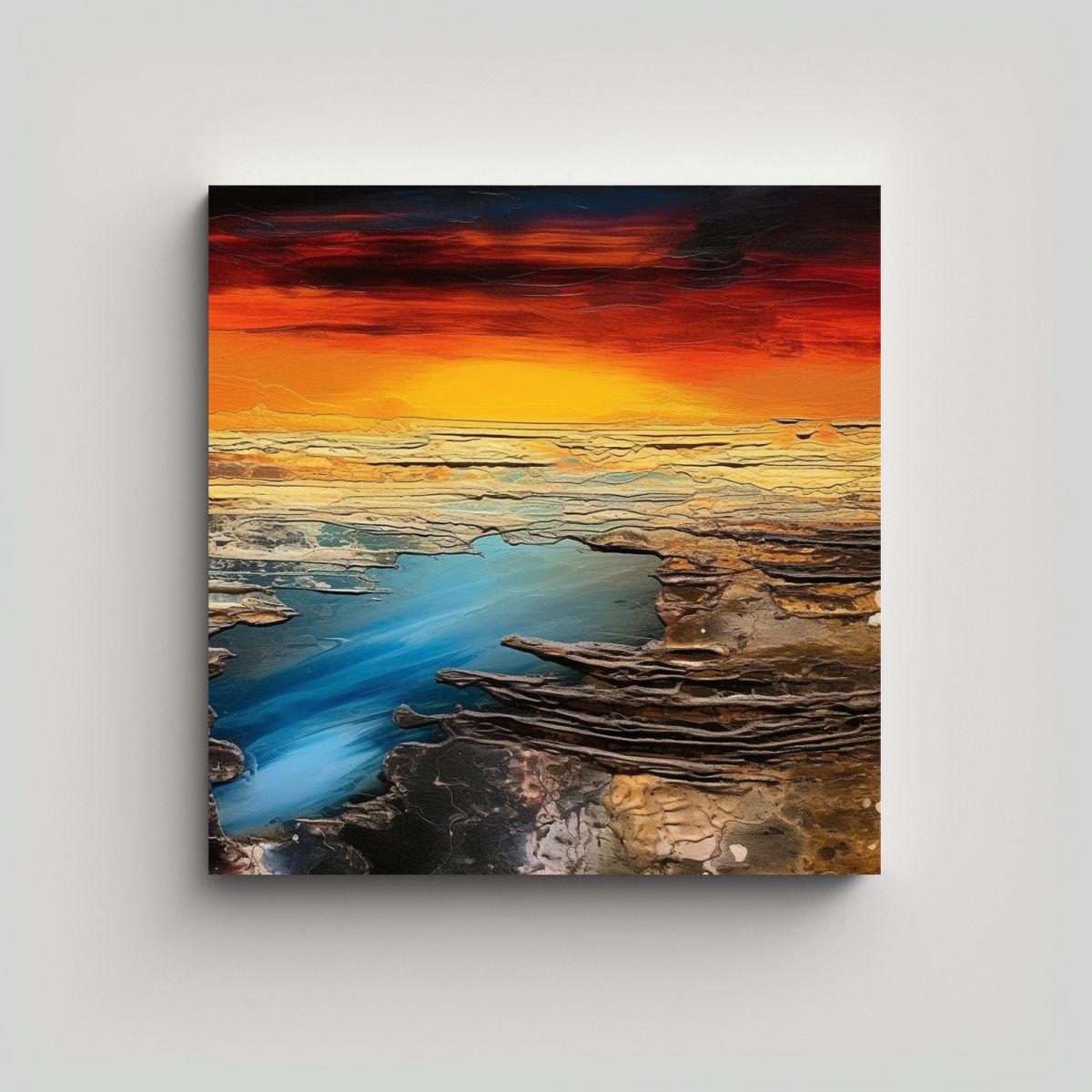 GENERICO - Cuadro Decorativo Fotografía Profesional Y 70x70 Cm