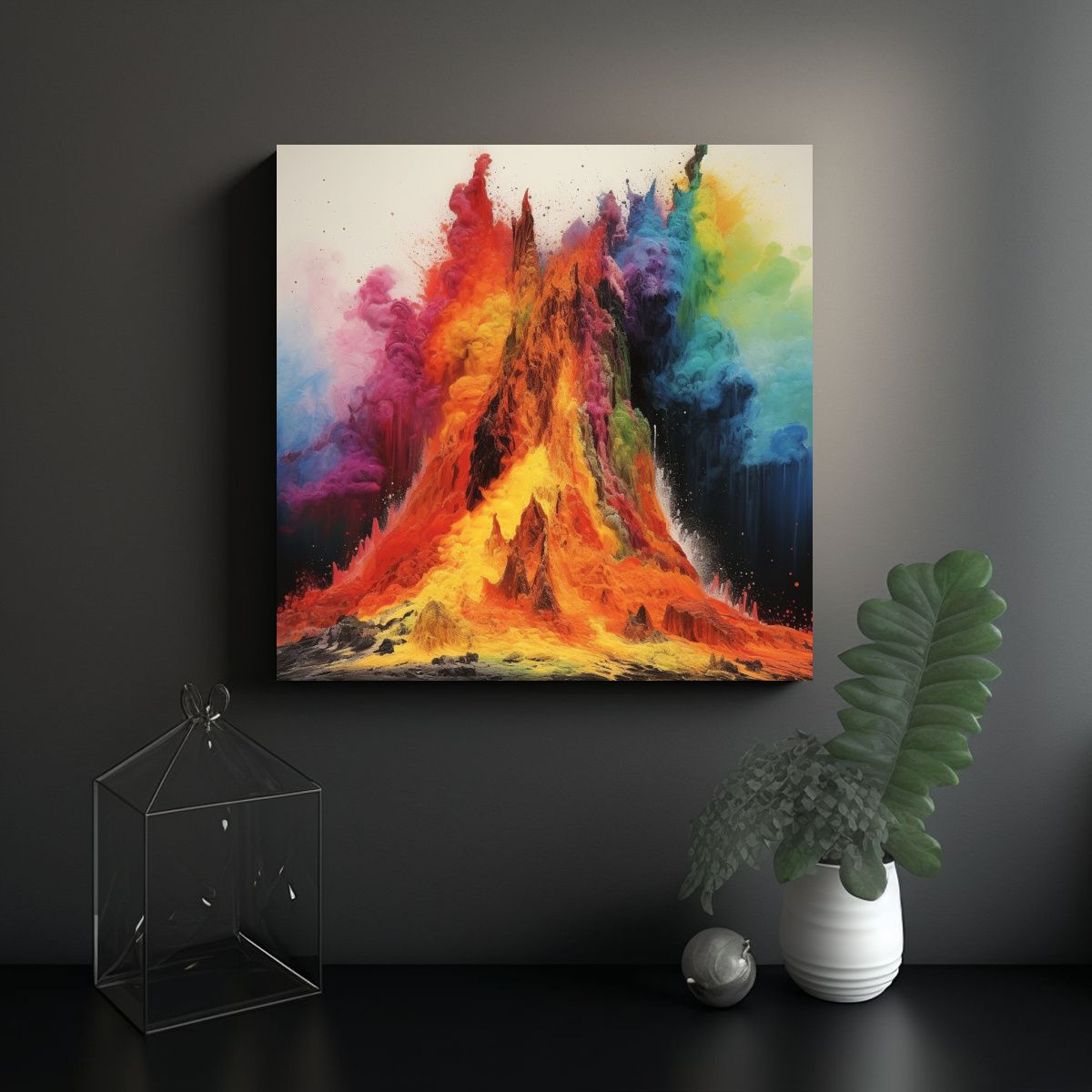 GENERICO - Cuadros Decorativos De Pared Belleza Natural Del 90x90 Cm