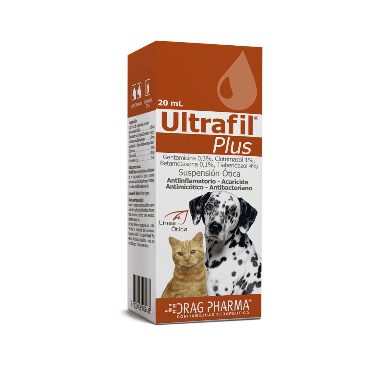 DRAG PHARMA - Ultrafil Plus Solución Ótica