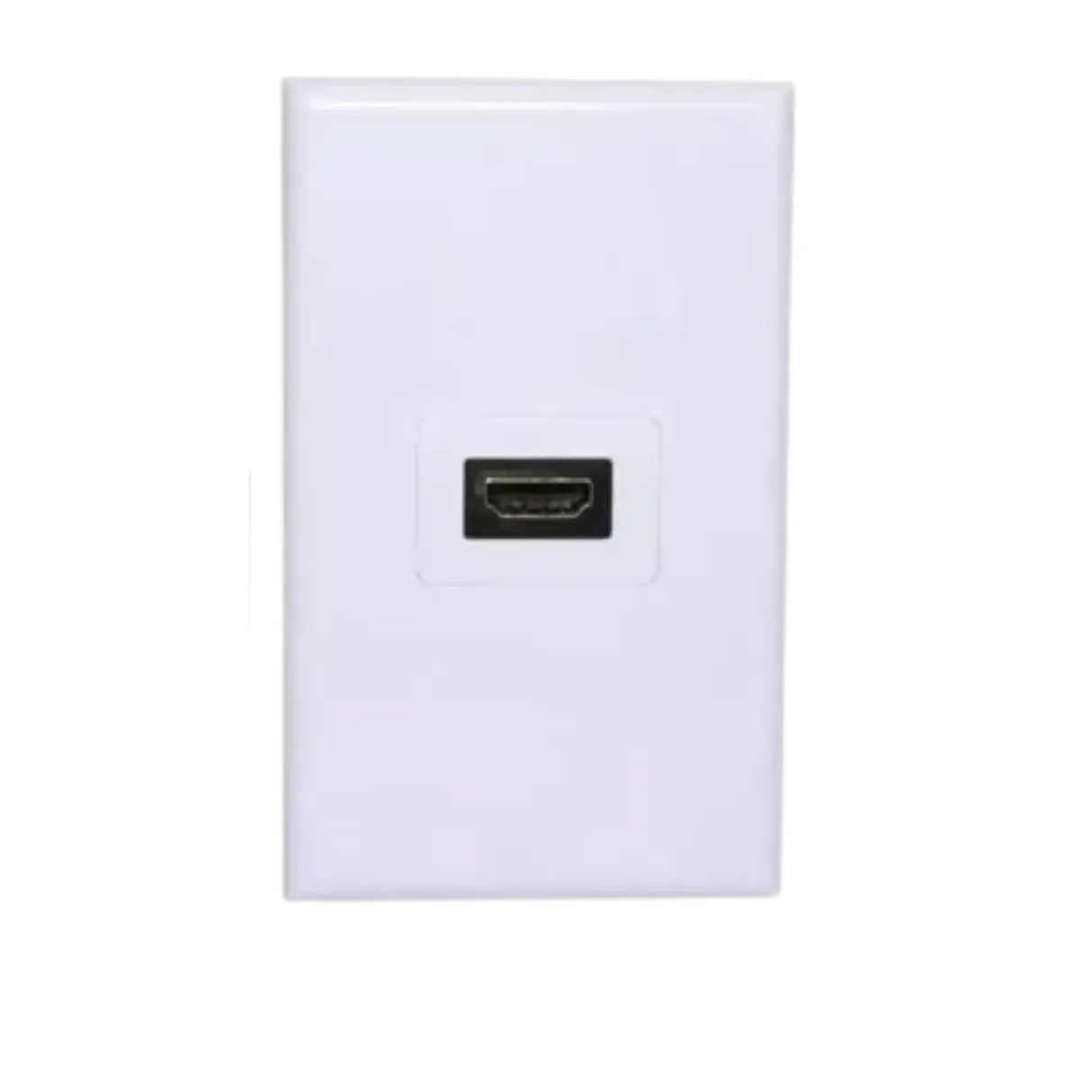 GENERICO - Tapa Muro HDMI 1 Puerto con Ángulo 90