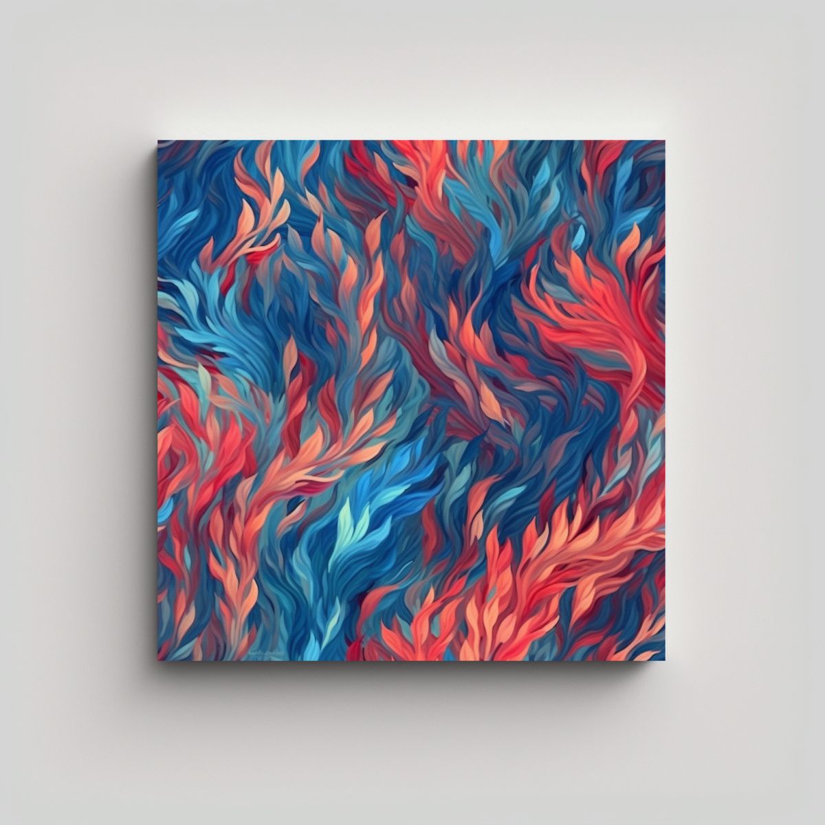 GENERICO - Pinturas Decorativas Abstractas Estilo Callejero 90x90 Cm.