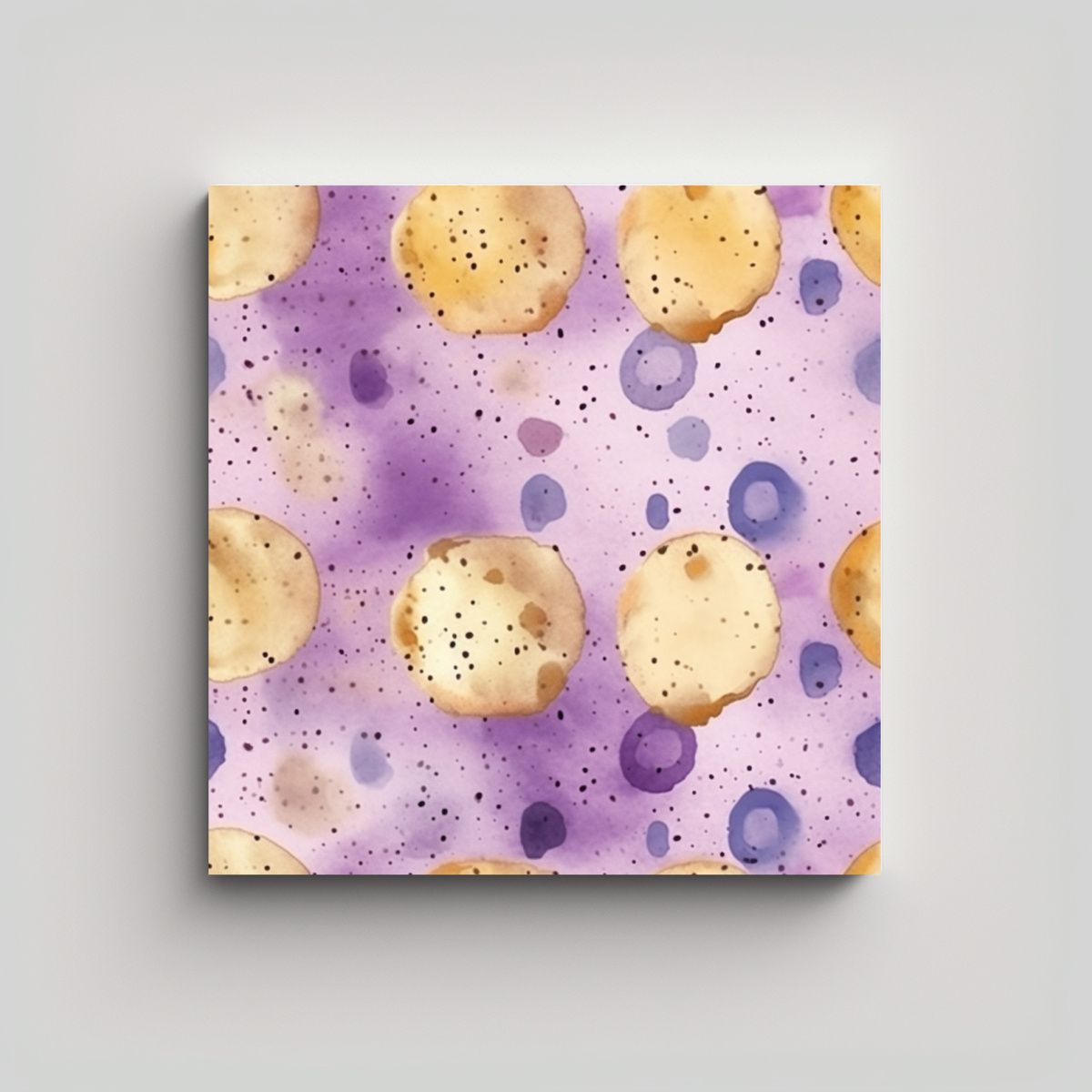 GENERICO - Pinturas De Decoración En Lienzo Con Textura De 90x90 Cm