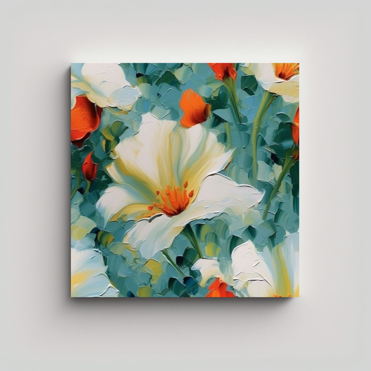 GENERICO - Creatividad Vintage Bastidores De Tela Con 80x80 Cm