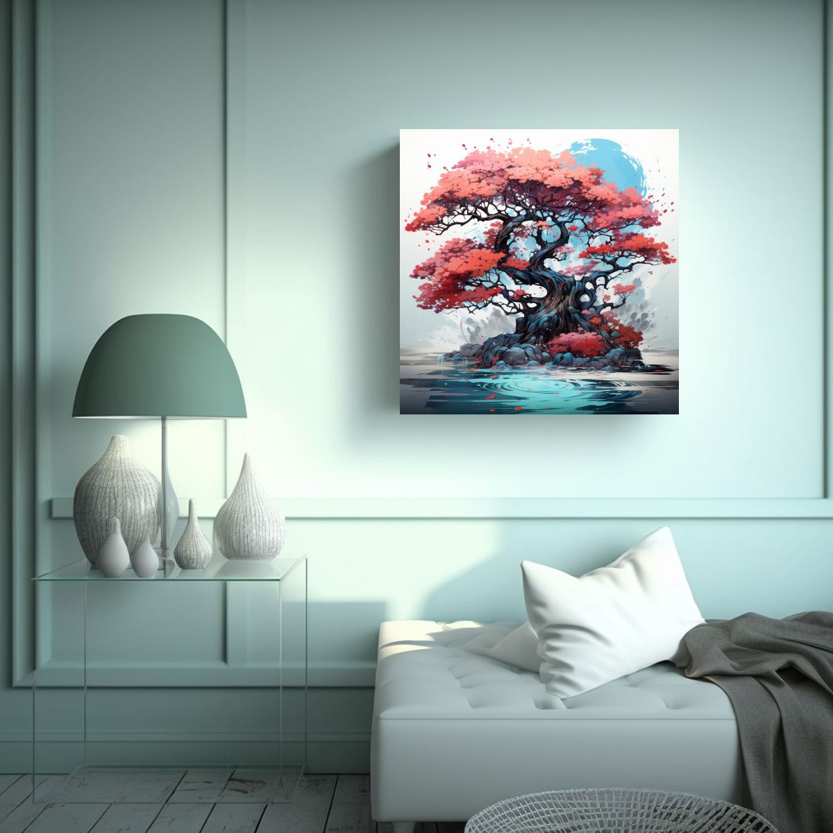 GENERICO - Pintura Decorativa Canva Vanguardia Obra Maestra 70x70 Cm