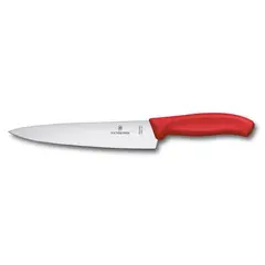 VICTORINOX - Cuchillo para chef Swiss Classic 19 cm rojo