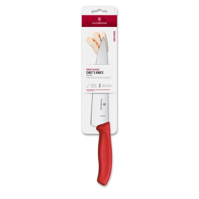 Imagen 2 del producto Cuchillo para chef Swiss Classic 19 cm rojo