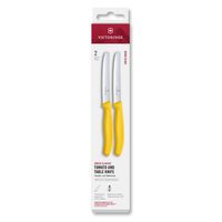 Set cuchillos tomatemesa Swiss Classic amarillo
