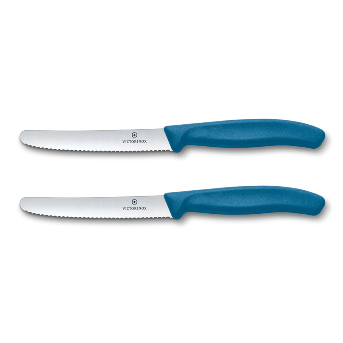VICTORINOX - Set cuchillos tomatemesa Swiss Classic azul Victorinox